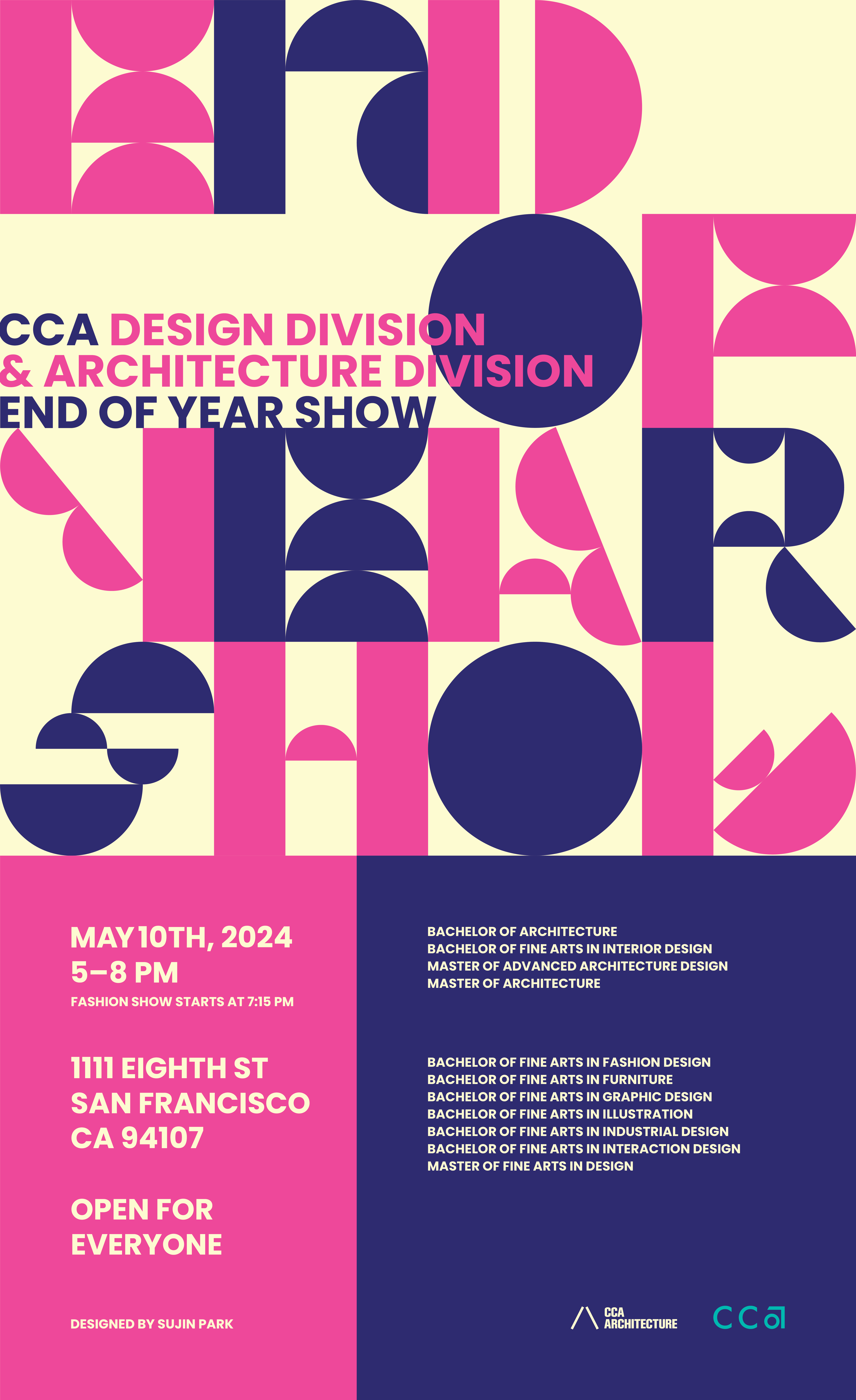 Graduation Exhibitions 2026 poster